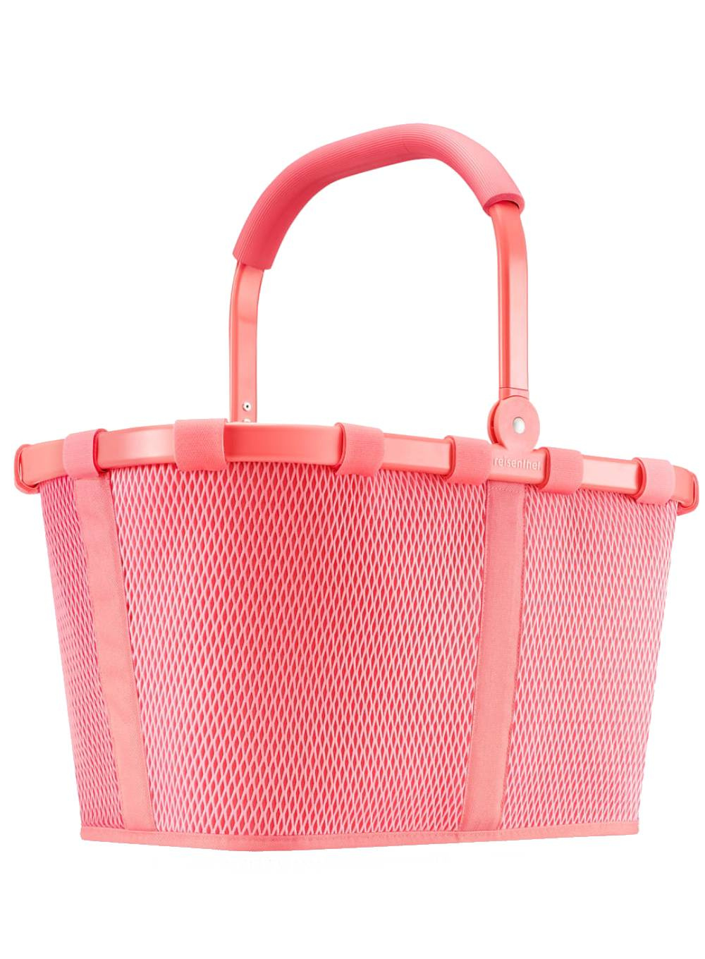 Koszyk na zakupy plażę Reisenthel Carrybag Frame - mesh coral