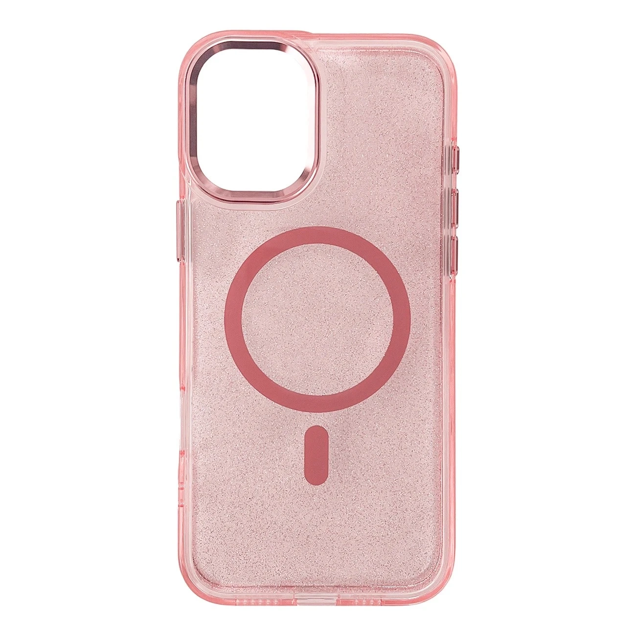 Etui do Samsung Galaxy S25 Wozinsky Glitter MagSafe Różowe Brokatowe