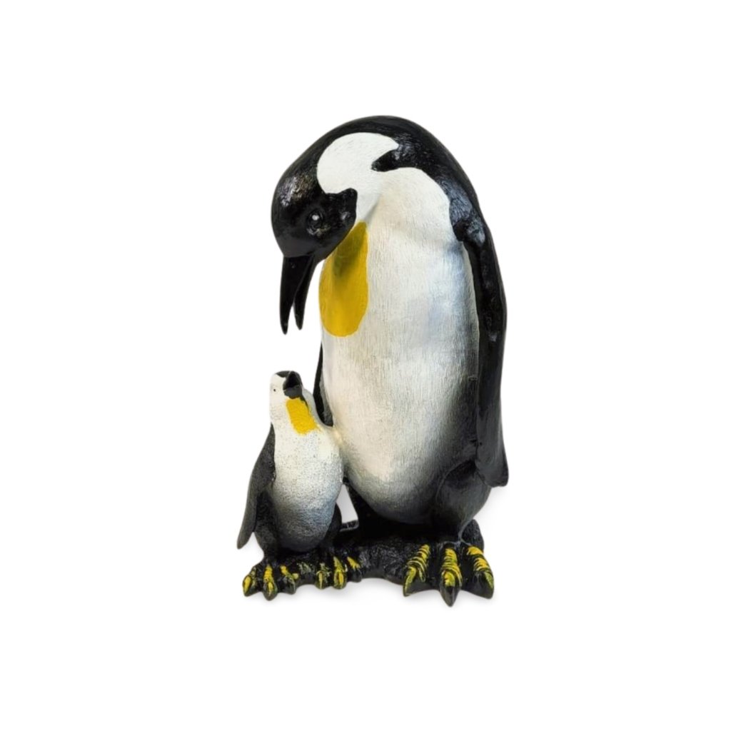Figura Dekoracja Pingwiny