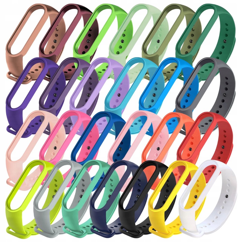 25x PASEK ZAMIENNY DO XIAOMI MI BAND 5/6 ZESTAW