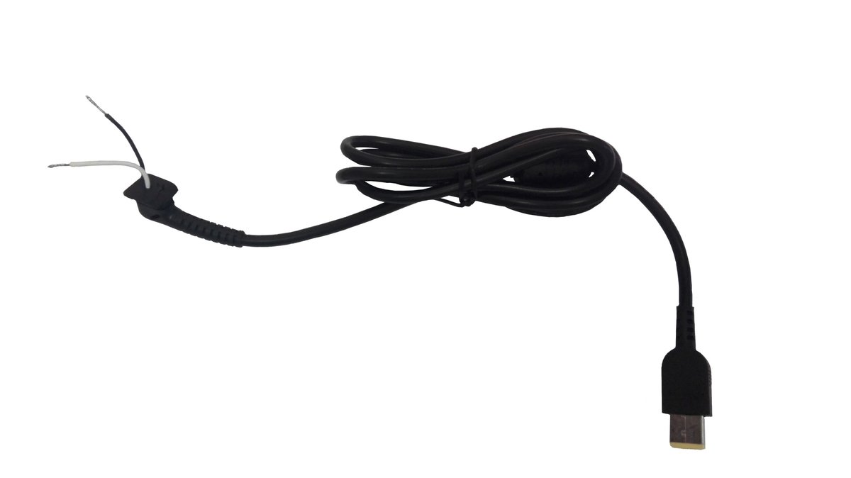 2 x Kabel przewód do zasilacza LENOVO Slim Tip 170W