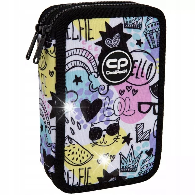 COOLPACK JUMPER 2 PIÓRNIK DWUKOMOROWY Z WYPOSAŻENIEM DLA DZIEWCZYNKI