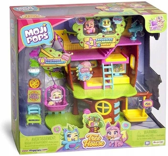 Mojipops Rainbow Mojibox Mojipopy Mojipops Tree House Domek Na Drzewie