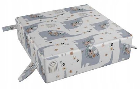 CZAS BOBASA SIEDZISKO NA KRZESŁO DLA DZIECI PODWYŻSZENIE WZÓR SŁONIE