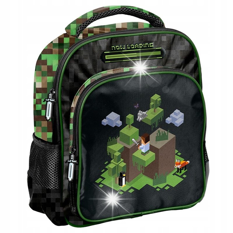 PLECAK PRZEDSZKOLNY WYCIECZKOWY DO PRZEDSZKOLA DLA CHŁOPCA PIKSELE GRA