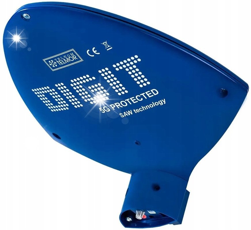 Telmor Antena DVB-T2 aktywna DIGIT 5G PROTECTED LTE Telkom