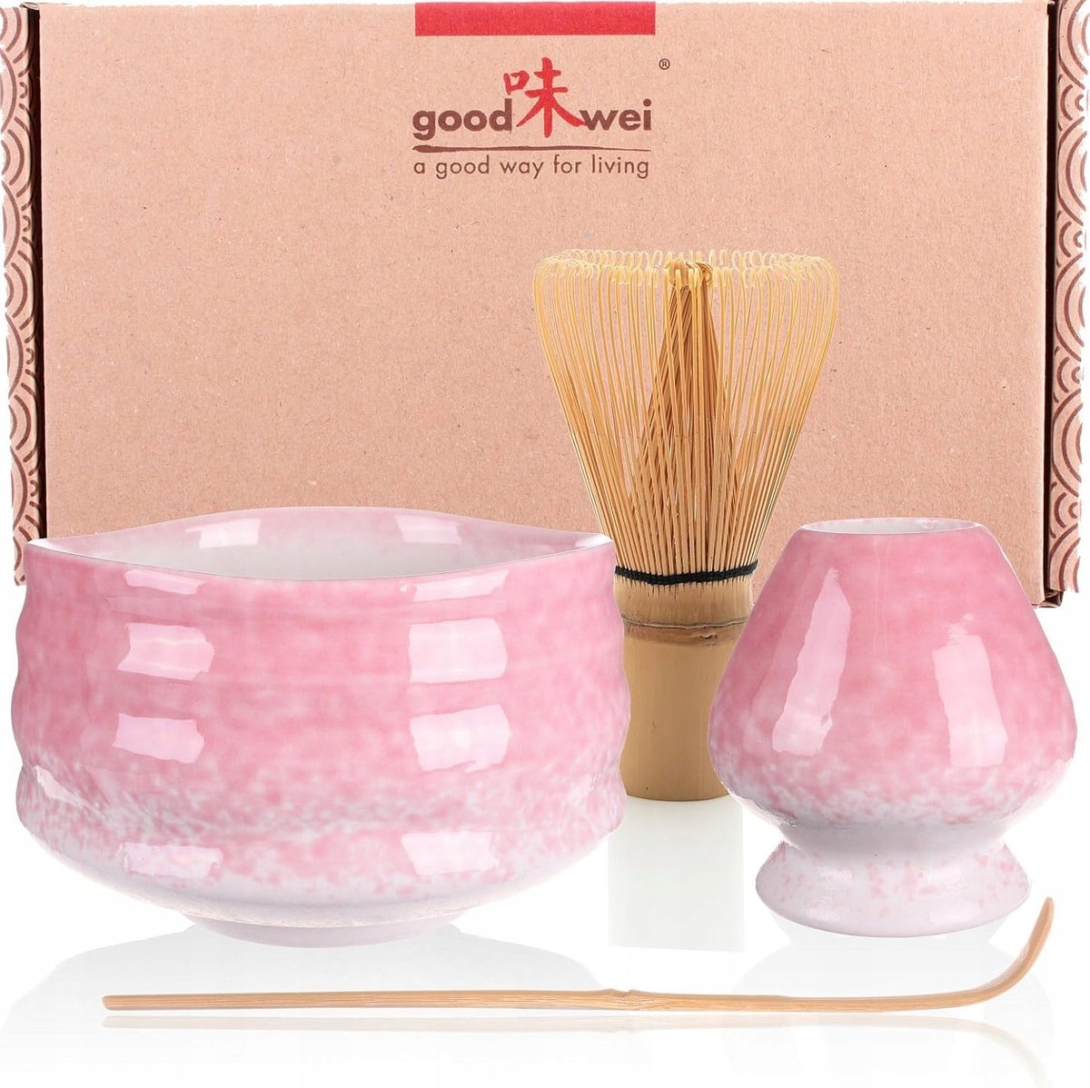 Zestaw Do Herbaty Matcha Z Ceramiczną Miską I Akcesoriami Zestaw Matcha