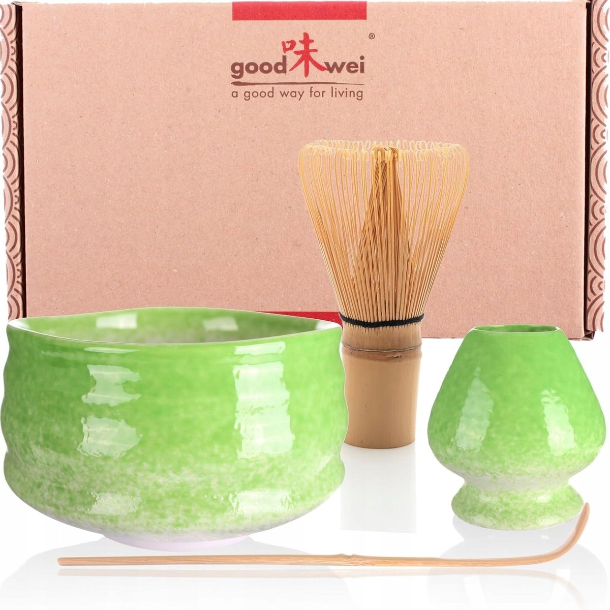 Zestaw Do Herbaty Matcha Z Ceramiczną Miską I Akcesoriami Zestaw Matcha