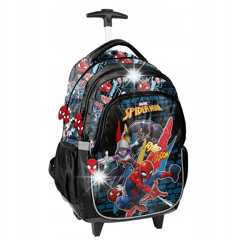 PLECAK SZKOLNY NA KÓŁKACH DLA CHŁOPCA SPIDERMAN