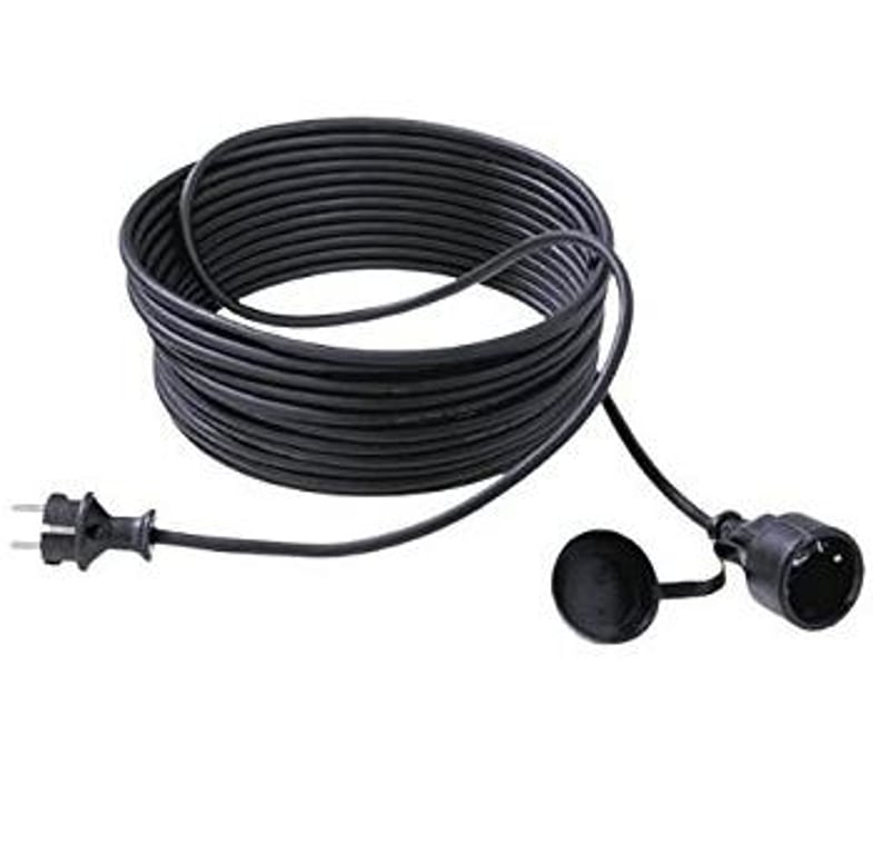 Bachmann 343.179 kabel zasilające Czarny 10 m 343.179