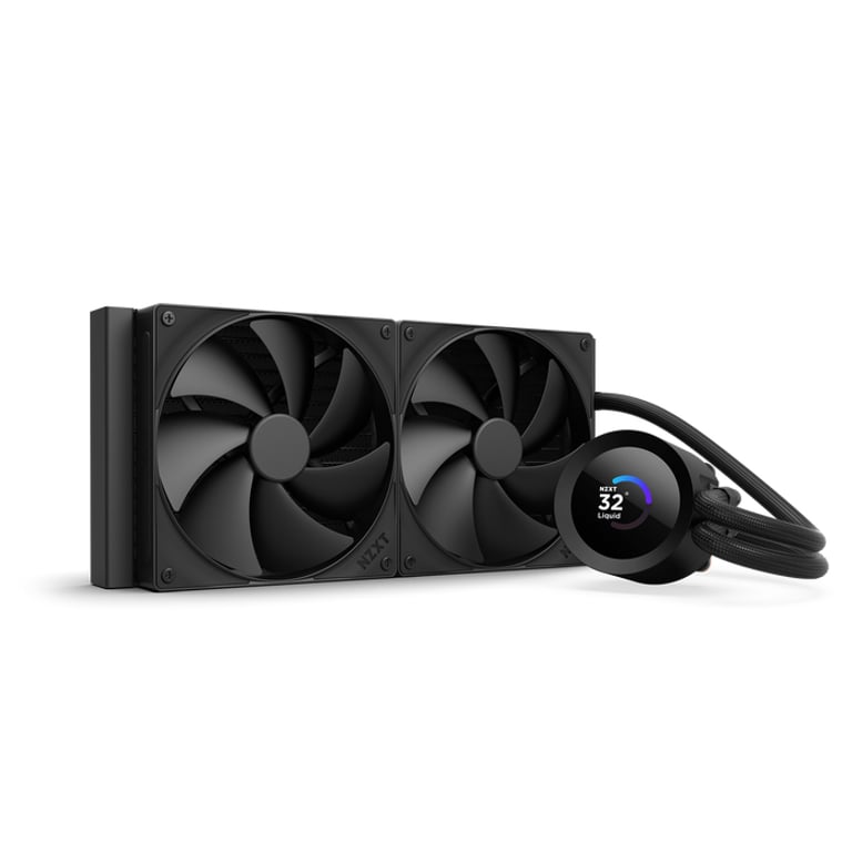NZXT Kraken Plus 280 Procesor Chłodnica cieczy all-in-one 14 cm Czarny RL-KN280-B2