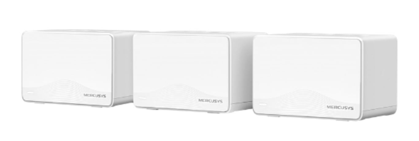 Mercusys Halo H25BE Dual-band (2.4 GHz/5 GHz) Wi-Fi 7 (802.11be) Biały 3 Wewnętrzny HALO H25BE(3-PACK)