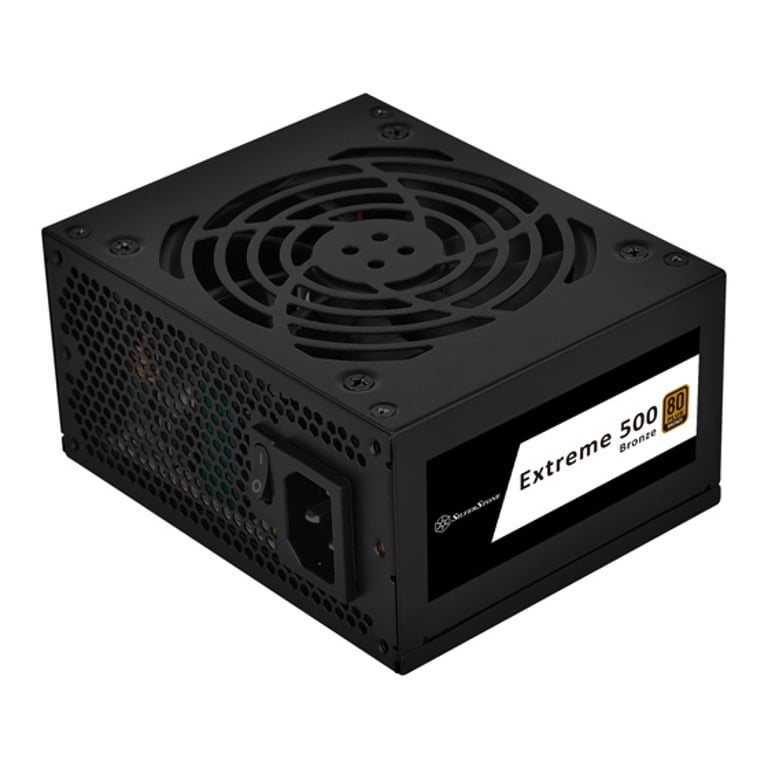 Silverstone Extreme 500 Bronze moduł zasilaczy 500 W 24-pin ATX SFX Czarny SST-EX500-B