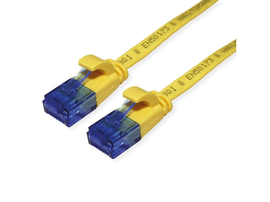 VALUE 21.99.2031 kabel sieciowy Żółty 1 m Cat6a U/UTP (UTP) 21.99.2031
