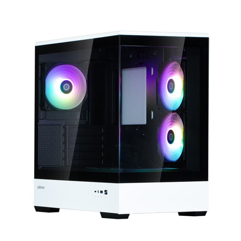 Zalman P30 BW zabezpieczenia & uchwyty komputerów Mini Tower Czarny P30 BW