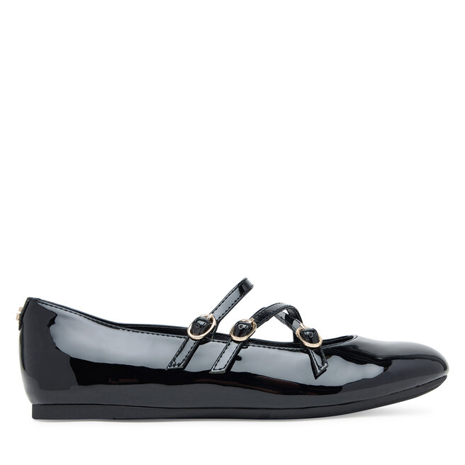 Baleriny Guess FLTKAL PAF02 Czarny