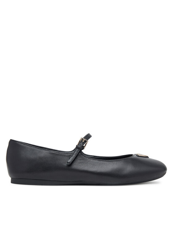 Guess Baleriny FLTKLD LEA02 Czarny