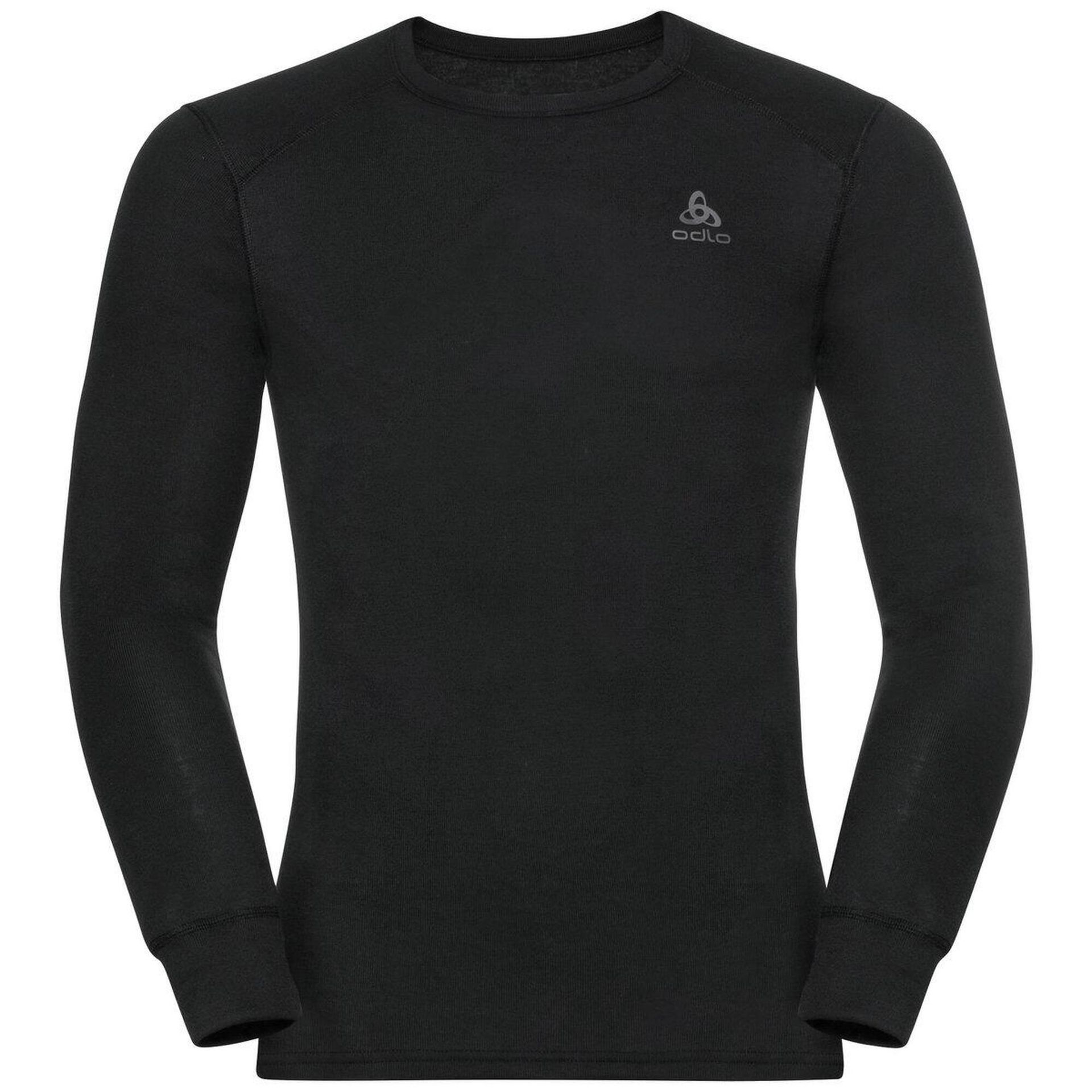 Koszulka męska Odlo BL TOP crew neck l/s ACTIVE WARM ECO ODLO S