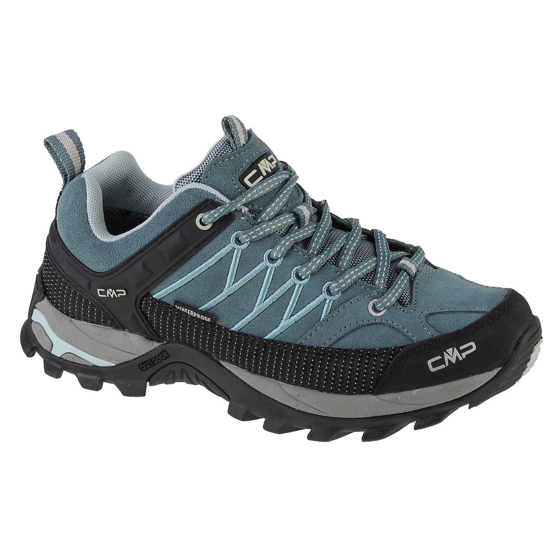 CMP Damskie buty trekkingowe Rigel Low Wmn Wp Walking Shoe, Mineral Green, 37 EU, Ziele? mineralna, 37 eu