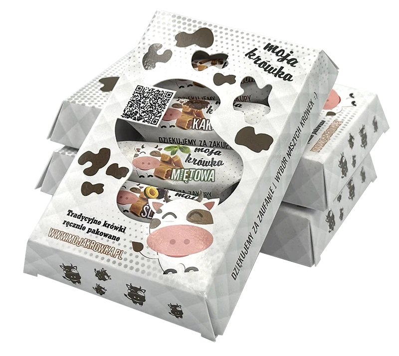 Krówki smakowe - próbka cukierków