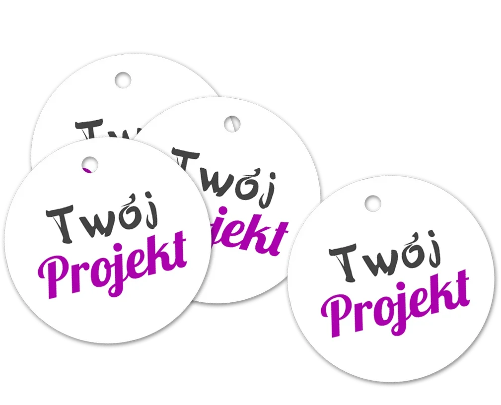Bileciki personalizowane (komplet 10szt.)