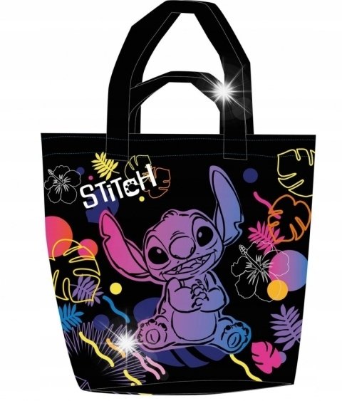 COOLPACK TORBA NA RAMIĘ SHOPPERKA BASEN SPORTOWA DISNEY STITCH STICH