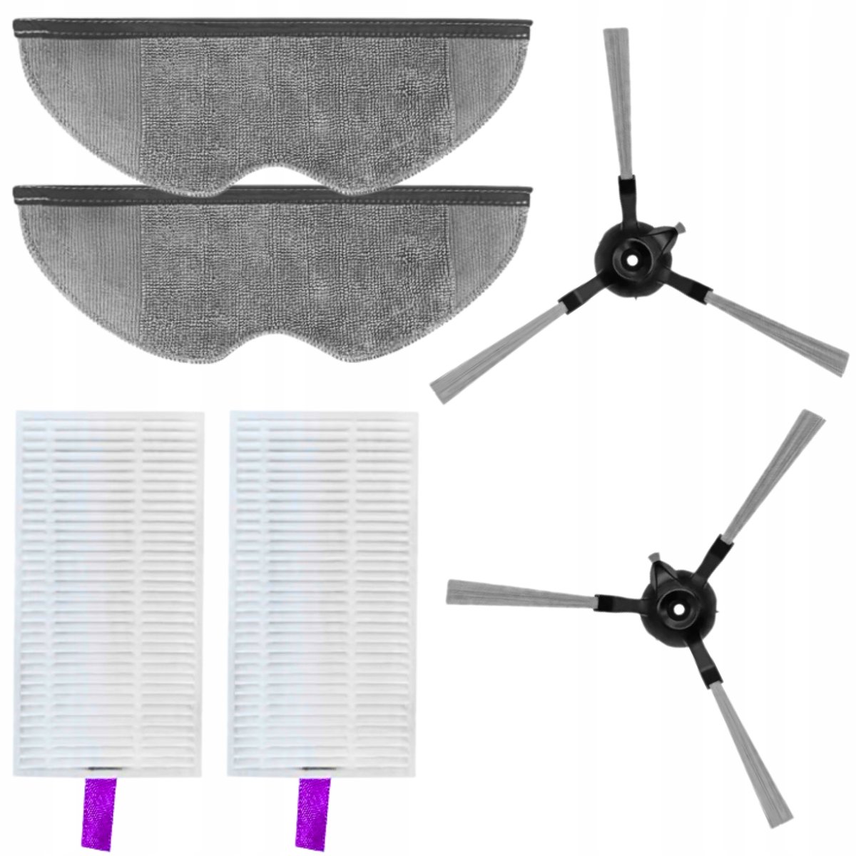 SZCZOTKI FILTRY MOPY Do XIAOMI E5 MI ROBOT VACUUM ZESTAW AKCESORIÓW