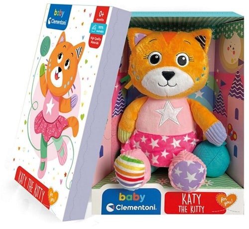 Clementoni Kot Katie interaktywna maskotka 30cm
