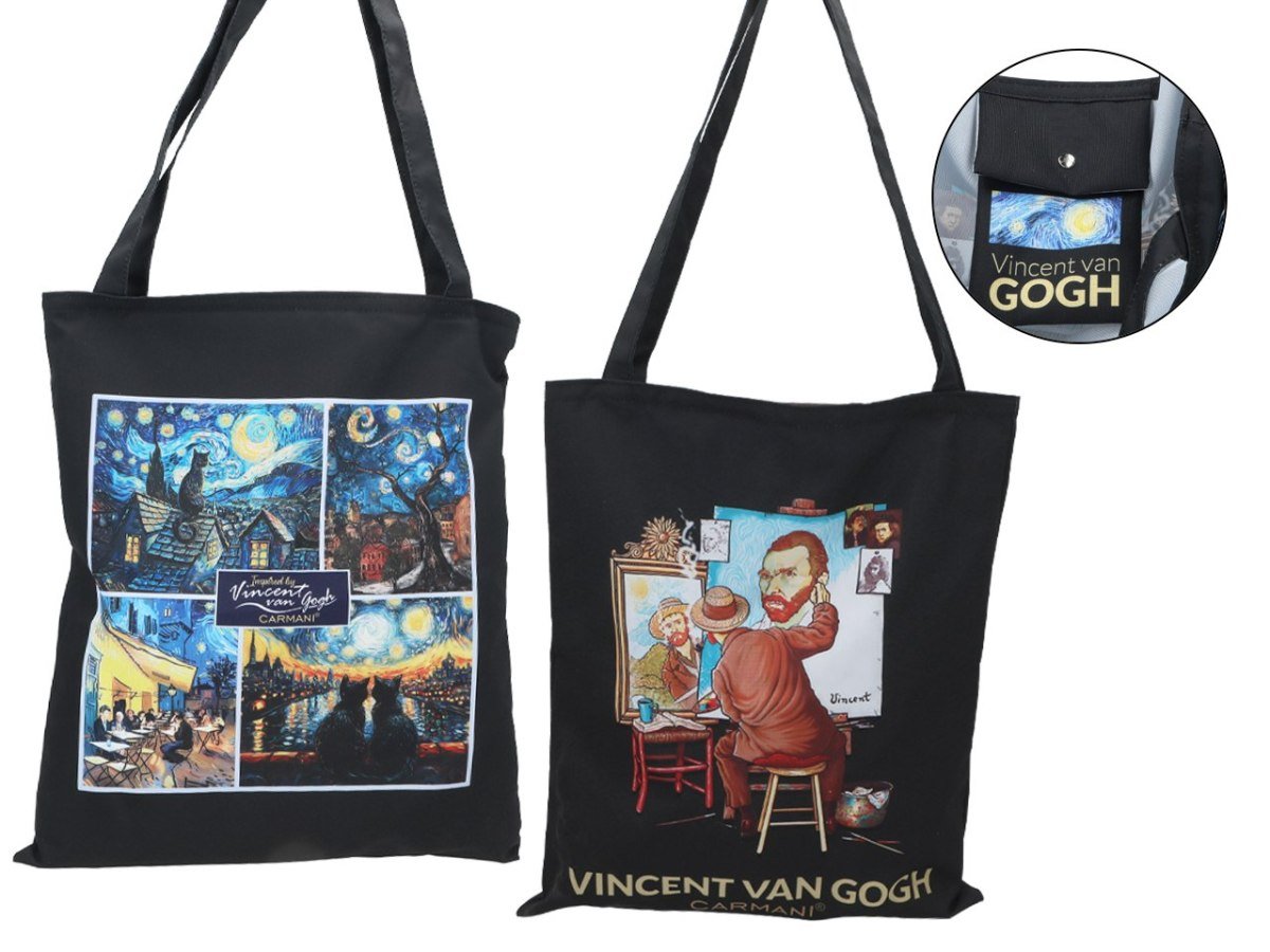 Torba na ramię - V. van Gogh, kolaż (CARMANI)