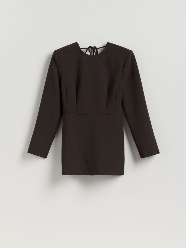 Reserved - Kombinezon z wiązaniem - brązowy