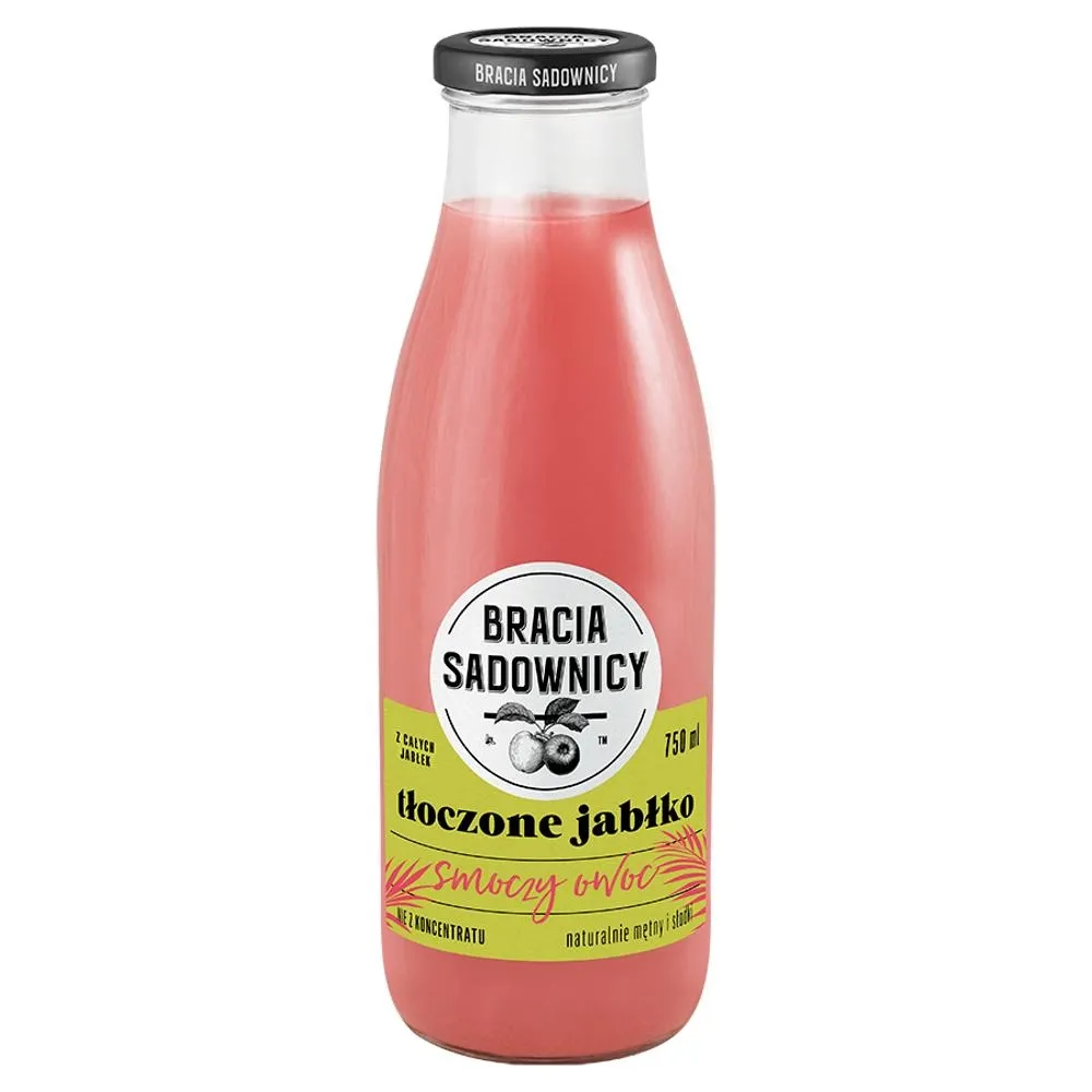 Bracia Sadownicy Sok tłoczone jabłko smoczy owoc 750 ml