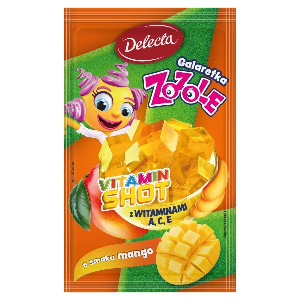 Delecta Zozole Vitamin Shot Galaretka o smaku mango 70 g
