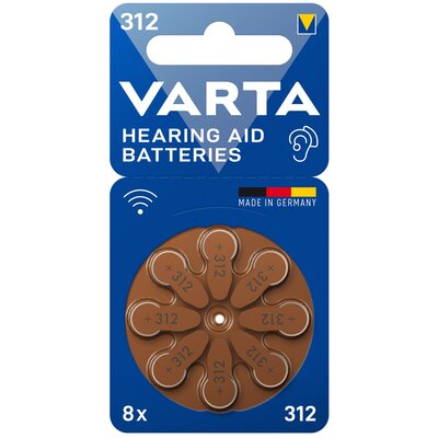 Baterie PR41 VARTA 312 (8 szt.) 24607101418
