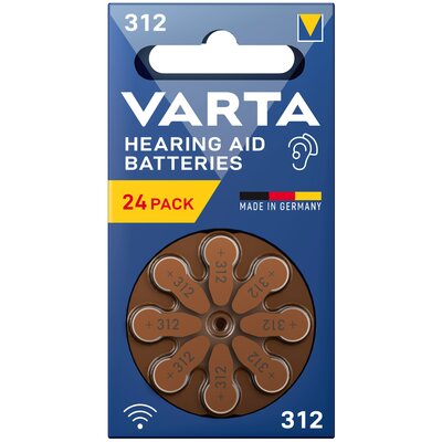 Baterie PR41 VARTA 312 (24 szt.) 24607101424