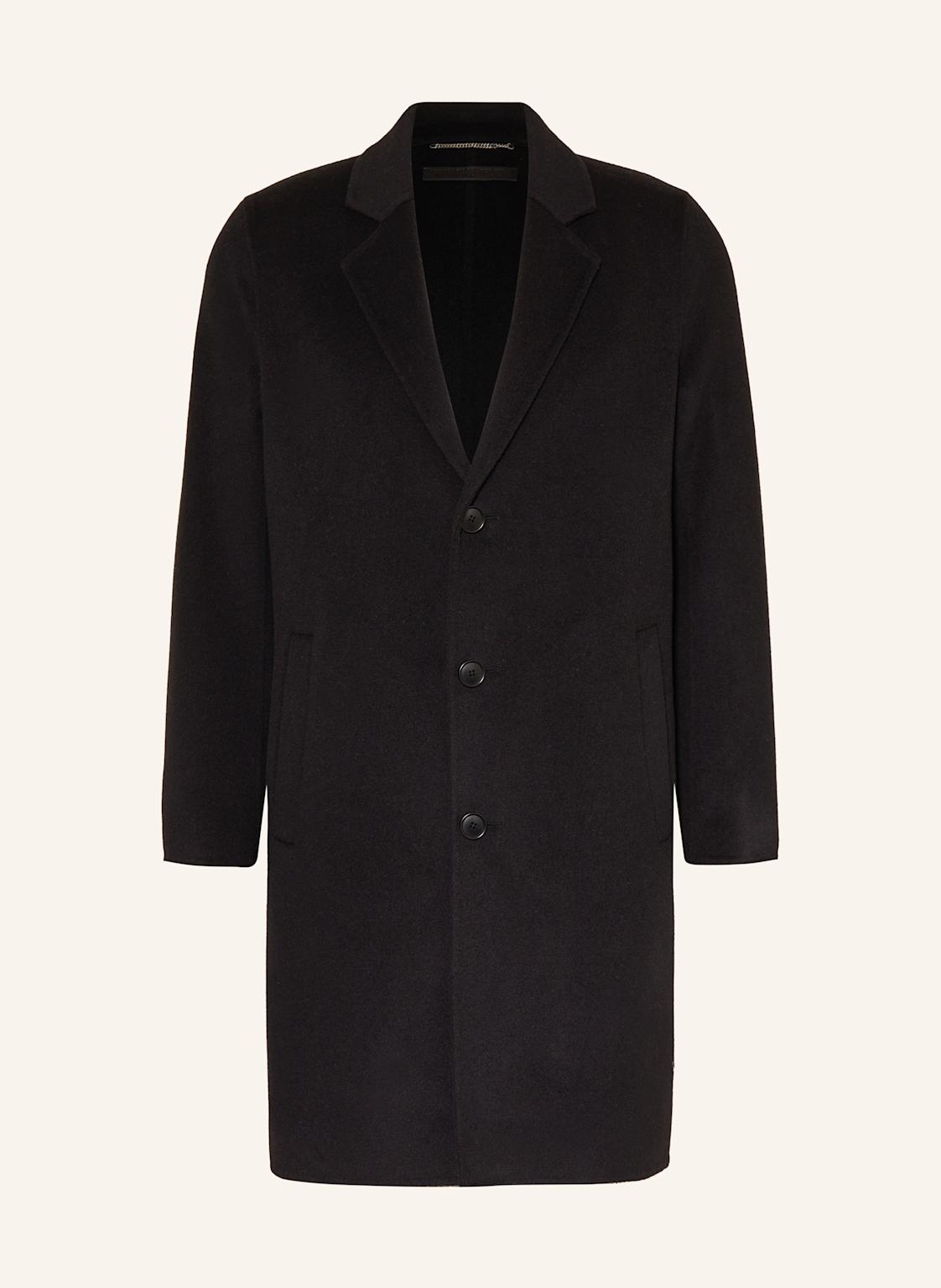 Drykorn Płaszcz Wełniany Skolan schwarz