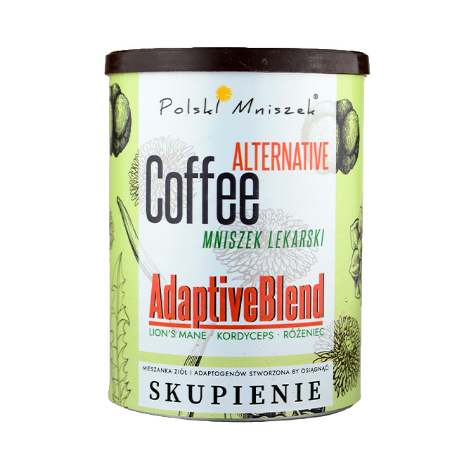 kawa POLSKI MNISZEK z mixem adaptogenów SKUPIENIE 150g