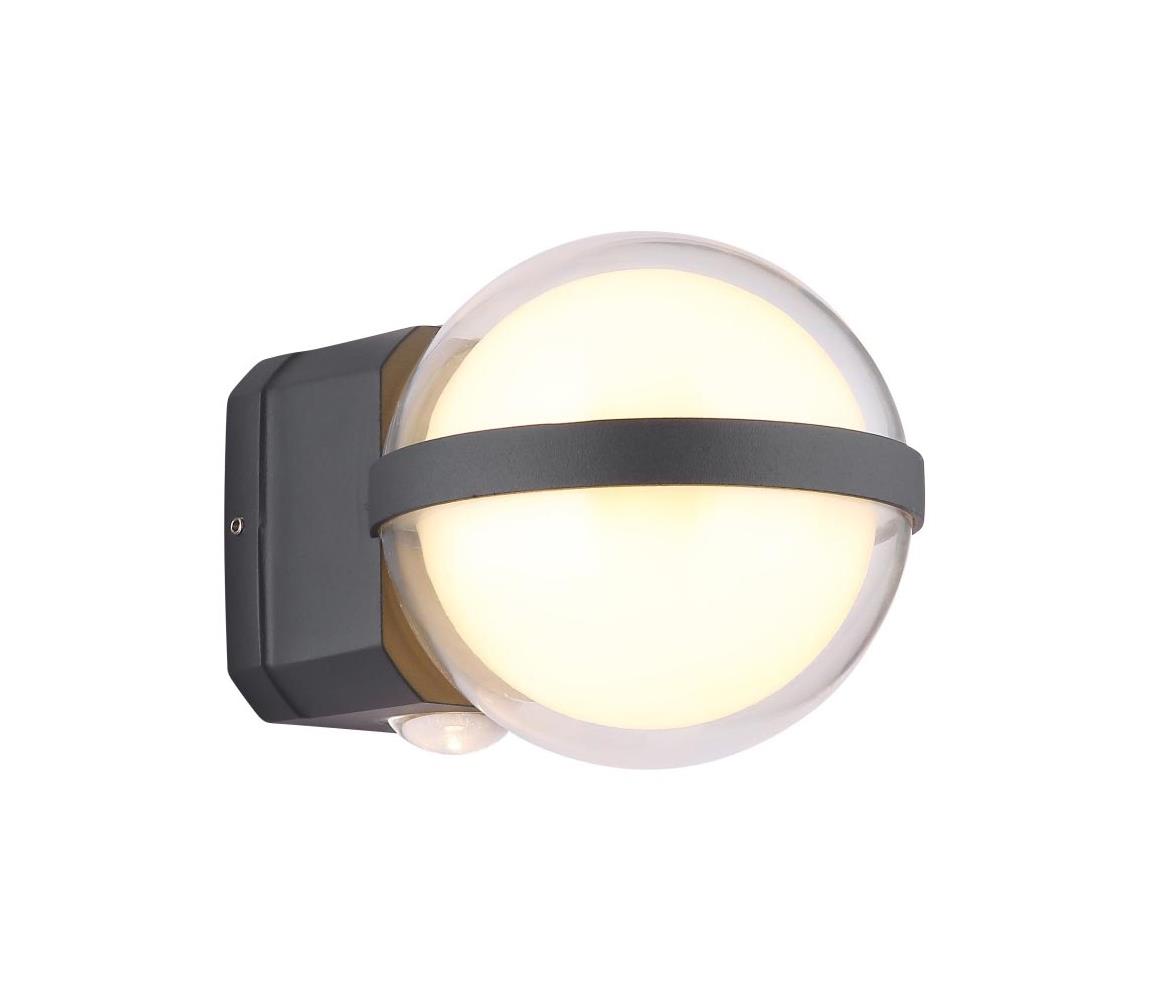Globo 34157 - LED Kinkiet zewnętrzny ILLI LED/12W/230V IP54 czarny