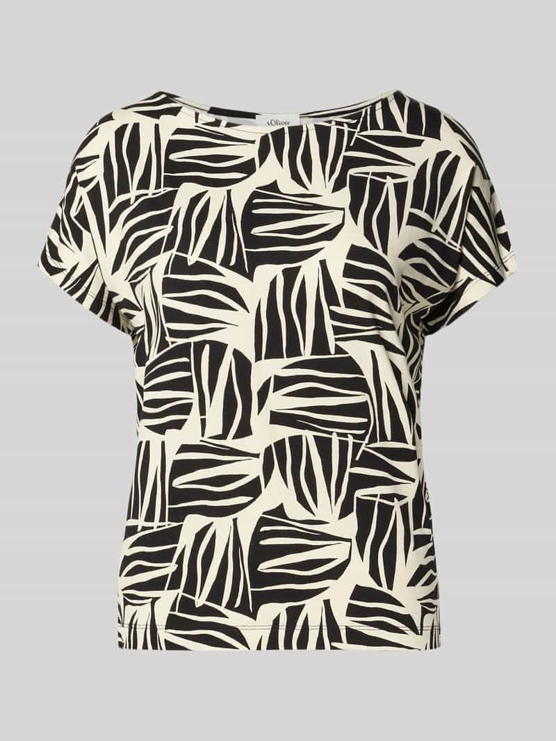 T-shirt o kroju relaxed fit z mieszanki wiskozy