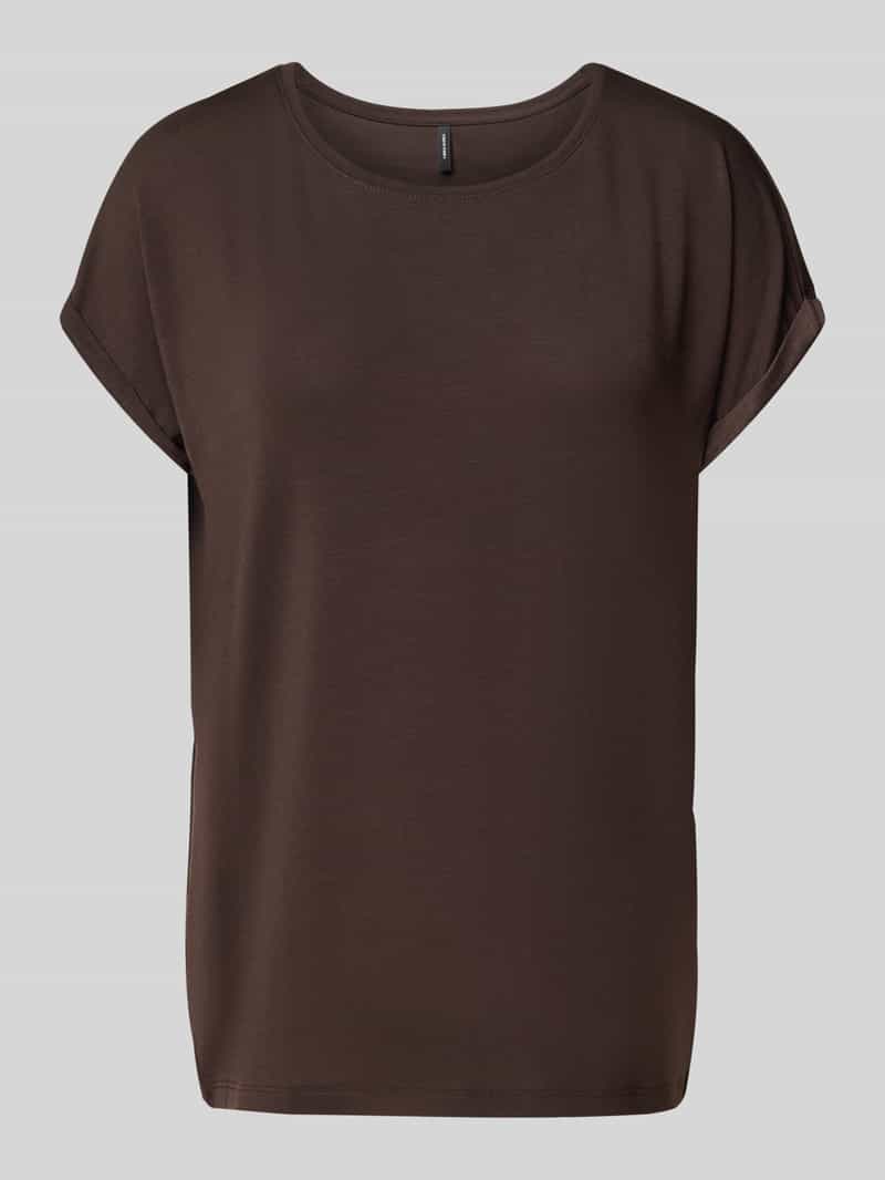 T-shirt o kroju regular fit z mieszanki lyocellu model ‘AVA’