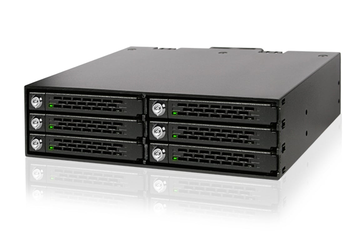 Icy Dock MB996SK-6SB panel drive bay Czarny MB996SK-6SB