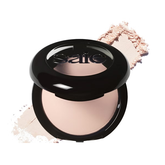 Saie Slip Tint Undetectable Baked Setting Powder in Very Light to Light 7 g Ultralekki, wypiekany puder prasowany utrwalający makijaż