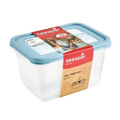 Zestaw pojemników Magic Ice 2 x 2 l keeeper