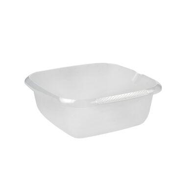 Miska kwadratowa z wylewką Björk 8 l transparent keeeper