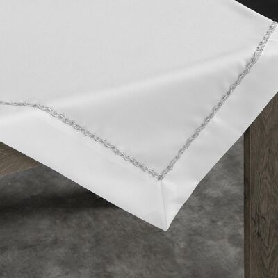 Obrus dekoracyjny Paola 85 x 85 cm biały