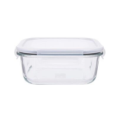 Pojemnik z pokrywką kwadratowy Fresh 1,1 l