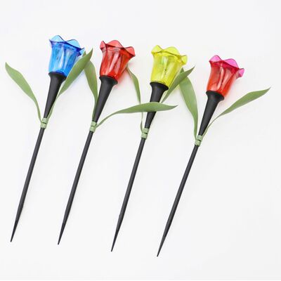 Lampa solarna wbijana kwiatek mix