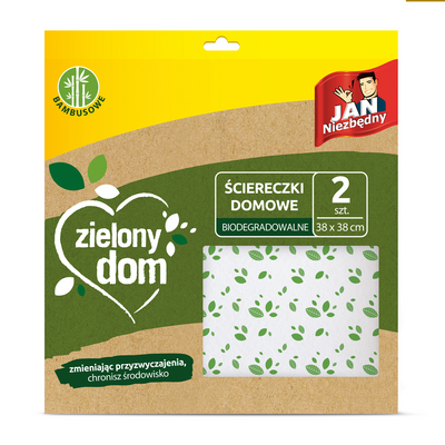 Ściereczka domowa biodegradowalna Jan Niezbędny 2 sztuki