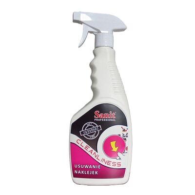 Preparat do usuwania naklejek 500 ml SANIT CLEANLINEES