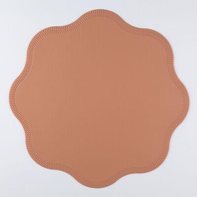 Mata kwiatek 38 cm beżowy