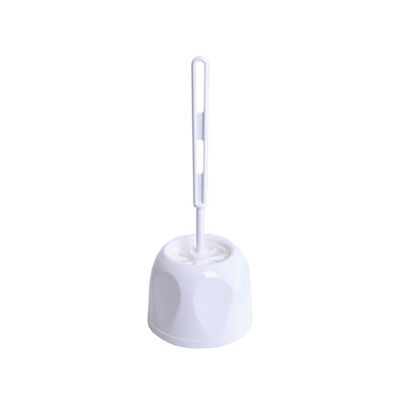 Szczotka WC komplet Mal-Supremo 35 cm biały